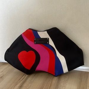 Alexander McQueen Heart Clutch